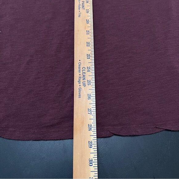 Vintage by Torrid Maroon and White "Nope" Short Sleeve Tee - Picture 11 of 11